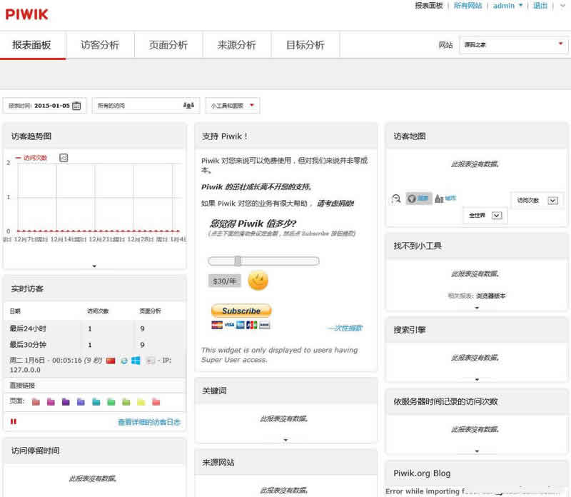 matomo网站统计系统 v3.9.0_php源码 - 亿乐屋